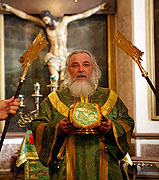 Патриаршее поздравление архиепископу Истринскому Арсению с днем тезоименитства